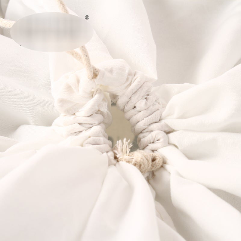 Großer tragbarer Wäschekorb