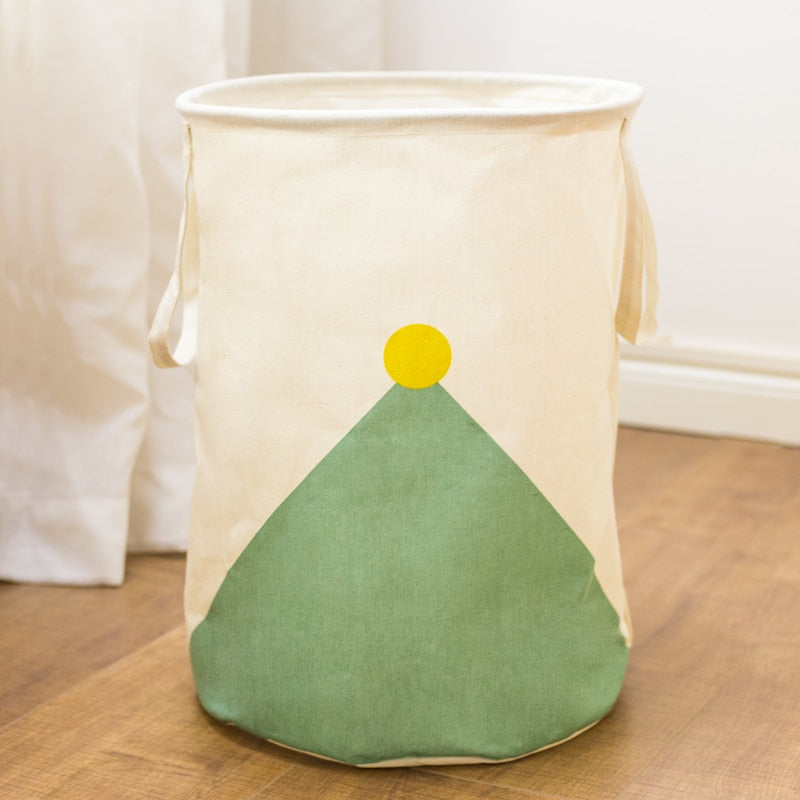 Faltbarer Wäschekorb aus wasserdichtem Stoff