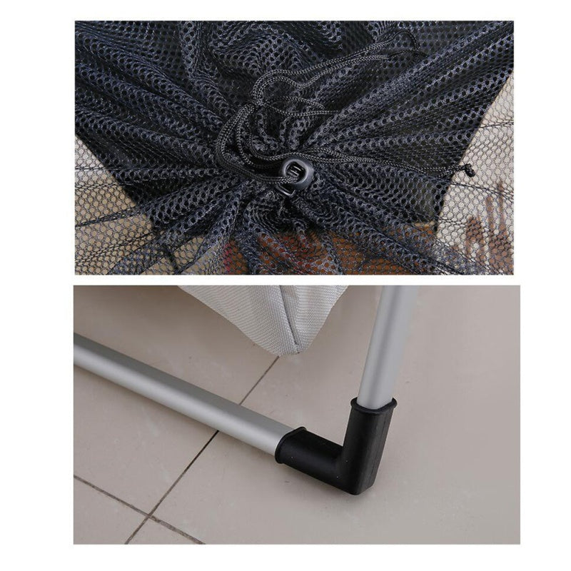 Metallständer Faltbarer Wäschekorb | 3 Abschnitte