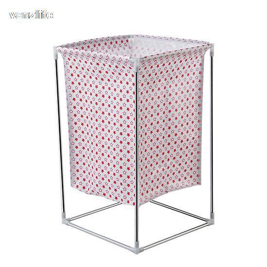 Faltbarer Wäschekorb mit Ständer