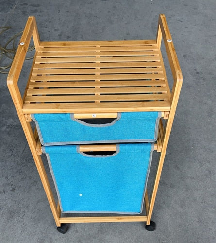 Faltbarer 3-teiliger Wäschekorb