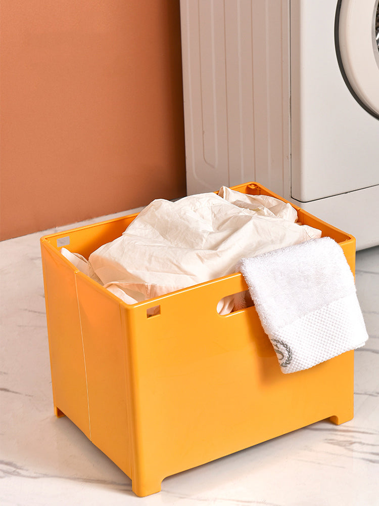 Wandmontierter tragbarer Wäschekorb