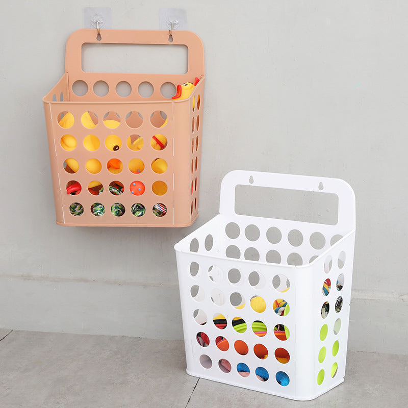 Wandmontierter Wäschekorb